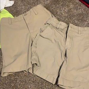 2 pairs of boys shorts size 6